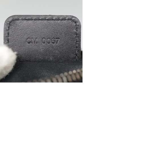 DIOR Trotter Canvas Shoulder Bag Silver Black - Picture 13 of 13